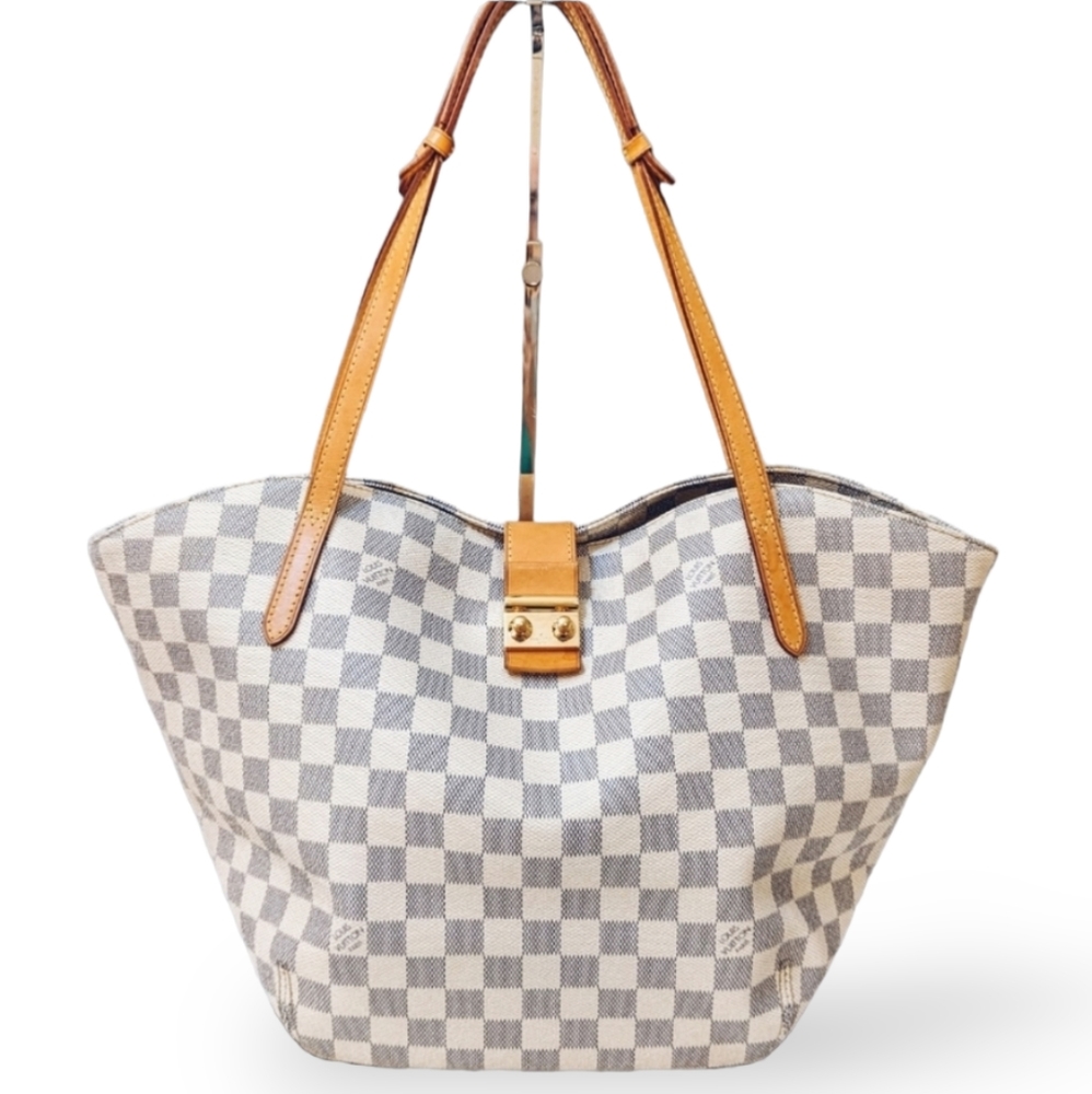 💎Authentic Louis Vuitton salina pm Damier azur shoulder bag - Picture 1 of 15